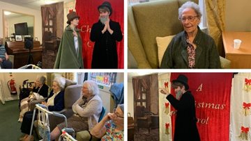 A Christmas Carol is a hit at Pudsey care home